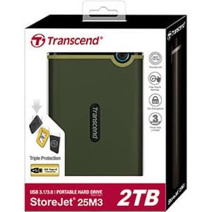 2TB SLIM STOREJET 2.5 USB 3.1 M3S PORTABLE