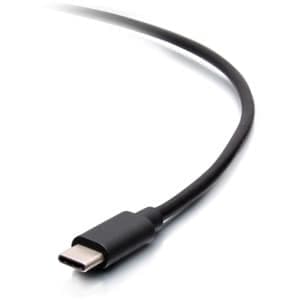 C2G 3FT USB-C TO LIGHTNING M/M SYNC  CHARGING CABLE BLACK