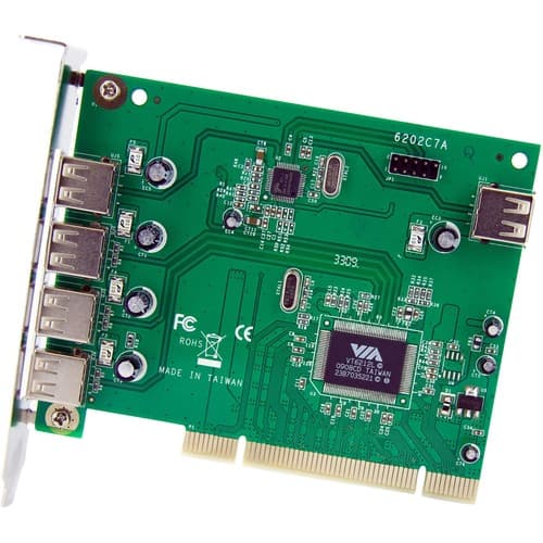 7 PORT USB 2.0 PCI ADAPTER CARD PCI USB CONTROLLER CARD