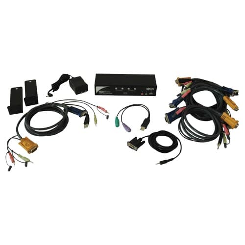 4PORT USB PS/2 KVM SWITCH AUTO SCAN MODE 2048 X 1536