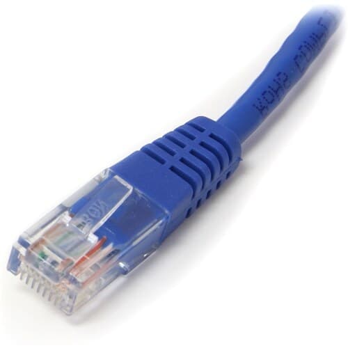 7FT BLUE CAT5E ETHERNET CABLE RJ45 PATCH CABLE GIGABIT LAN CORD