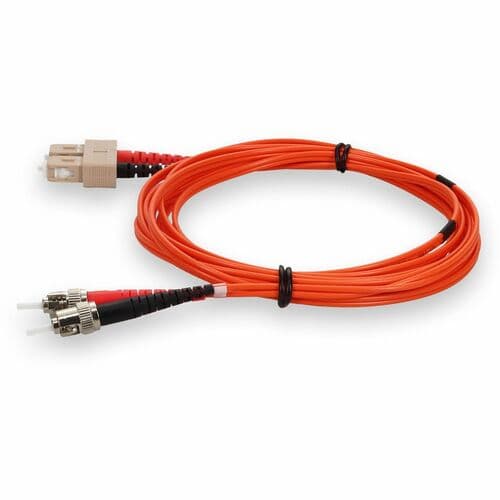 10M FIBER OPTIC MMF ST/SC 62.5/125 DUPLEX CABLE