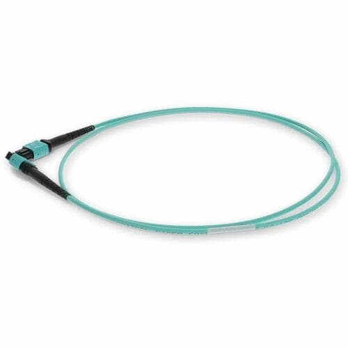 5M MPO F/F OM3 AQUA FIBER UPC DUPLEX LSZH PATCH CABLE