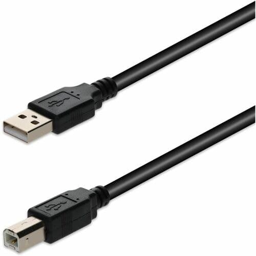6FT (1.8M) USB TYPE A TO TYPE B USB 2.0 A TO USB 2.0 B CABLE M/M