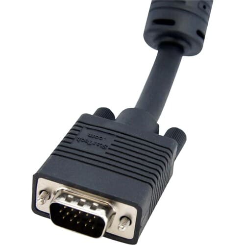 25FT COAX HIGH RES VGA MONITOR EXTENSION CABLE HDDB15 M/F