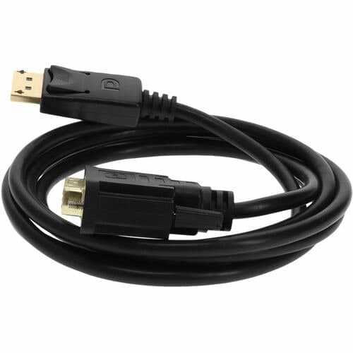 5PK DISPLAYPORT/DVI-D M/M 6FT BLACK ADPTR CBL (REQUIRES DP++)