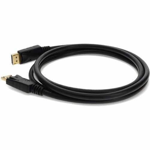 5PK 1FT DISPLAYPORT M/M BLACK CABLE