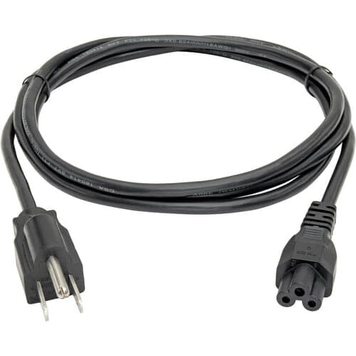 3FT LAPTOP/ NOTEBOOK POWER CORD 18AWG 10A 5-15P TO C5