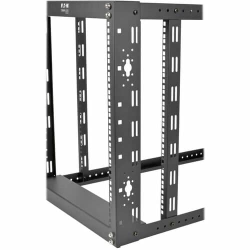 12U 4-POST OPEN FRAME RACK CABINET FLOOR STANDING 36IN DEPTH