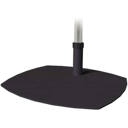 LOW PROFILE SINGLE POLE FLOOR STAND WITH VPM VESA MOUNT