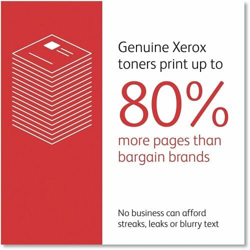 GENUINE XEROX BLACK STD CAP TONER CARTRIDGE B600 B605 B610 B615
