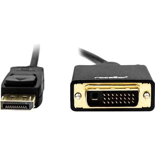 6FT DISPLAYPORT TO DVI-D CABLE SUPPORTS 4KX2K 30HZ M/M