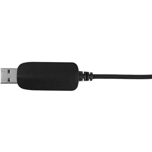 HS STEREO USB EDU ROTATE MIC IN-LINE VOL MUTE CONT. BRAIDED CORD