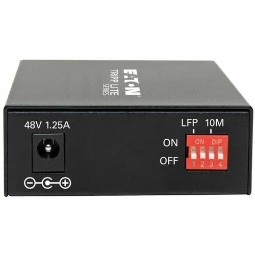SC MMF FIBER TO GBE MEDIA CONVERTER POE+ 10/100/1000 2KM