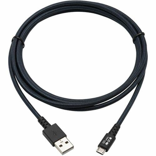 6FT USB-A TO MICRO USB-B M/M CHARGE SYNC CABLE