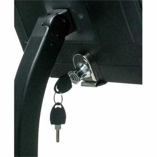 DUAL SECURITY KIOSK STAND W/ LOCKING CASE/CABL FOR IPAD PRO