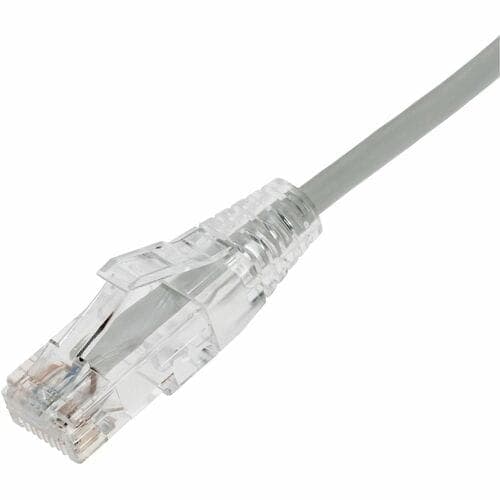 5FT GRAY CAT6 SLIM UTP PVC SNAGLESS CLEAR-CLAW PATCH CBL