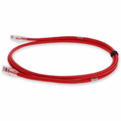 10M RED CAT6A STP PVC SNAGLESS EASY CLEAR BOOT PATCH CBL