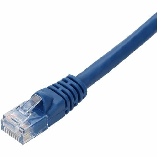 35FT BLUE CAT6A UTP PVC SNAGLESS BUBBLE BOOT PATCH CBL
