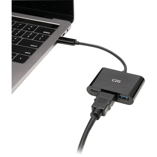 C2G USB-C 3-IN-1 MINI DOCK KIT FOR CHROMEBOOKS