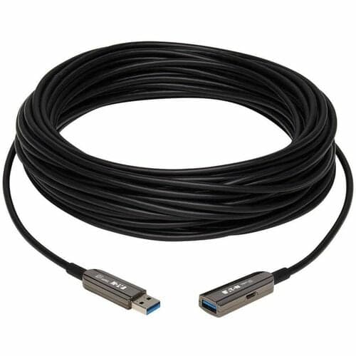 20M USB-A FIBER ACTIVE OPTICAL CABLE EXTENSION REPEATER M/F