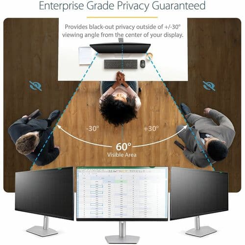 24 IN MONITOR PRIVACY SCREEN PC COMPUTER SCREEN SECURITY FILTER