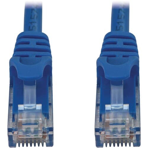 5FT CAT6A ENET CABLE SNAGLESS MOLDED UTP 10G POE M/M BLUE