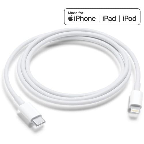 6FT USB-C TO LIGHTNING 8 PIN CHARGE CABLE M/M - 2M 6FT MFI