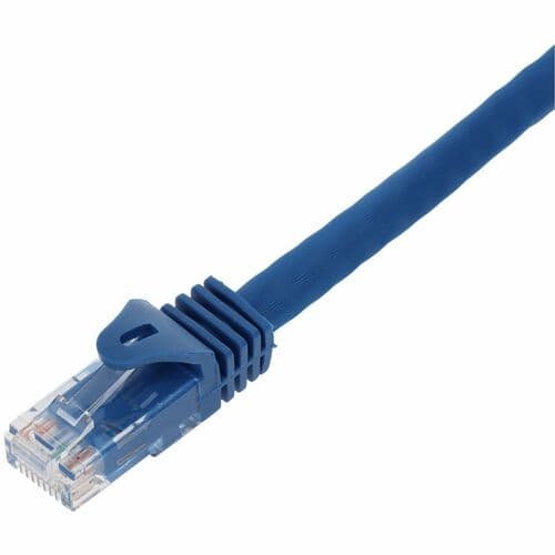 15FT BLUE CAT6 UTP PVC SNAGLESS EASY BOOT PATCH CBL
