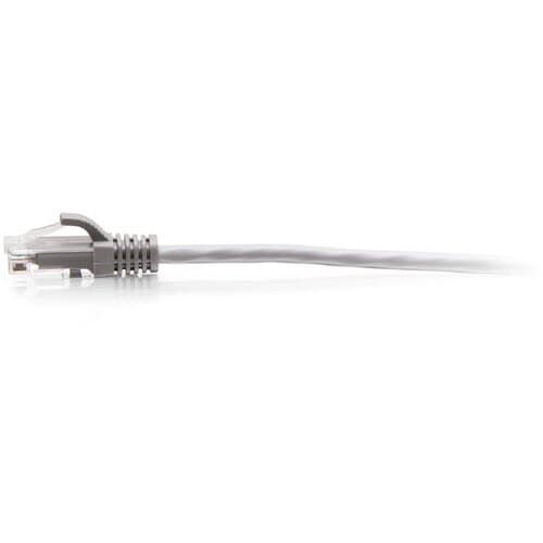 C2G 25FT CAT6A UNSHIELDED UTP SLIM ETHERNET PATCH CABLE - GRAY