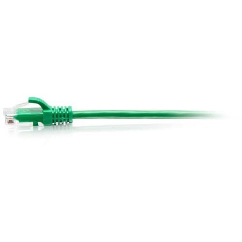 C2G 25FT CAT6A UNSHIELDED UTP SLIM ETHERNET PATCH CABLE - GREEN
