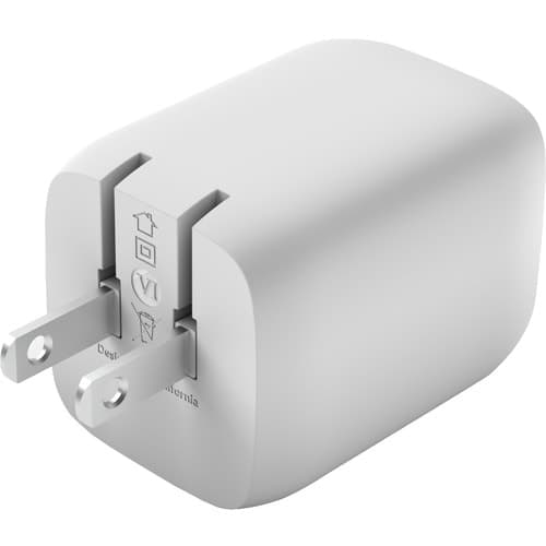 65W DUAL USB-C GAN CHARGER W/ CABLE