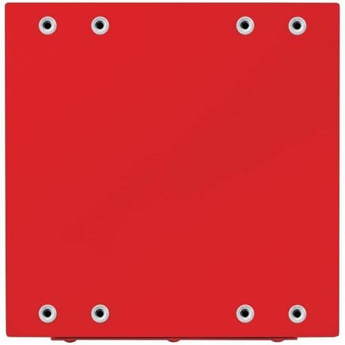 INDUSTRIAL RACK ENCLOSURE OUTDOOR W LOCK NEMA 4 10X10X6IN RED