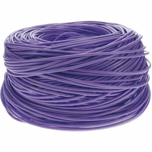 1000FT PURPLE CAT6 STP PVC PATCH CBL
