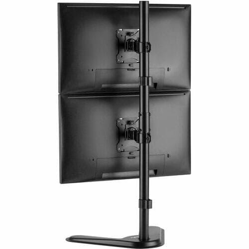 POLE MOUNT DUAL MONITOR STAND SUPPORTS UP TO TWO (2) 32IN DISPLAY