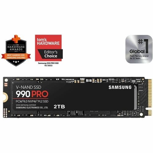 KIT SAMSUNG 2TB 990 PRO M.2 NVME SSD