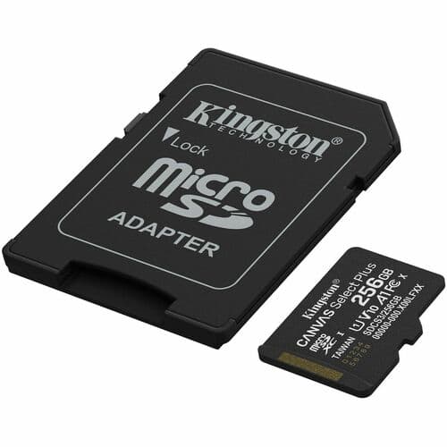 256GB MICSDXC CANVAS SELECT PLUS GEN3 150R A1 SINGLE PACK W/O