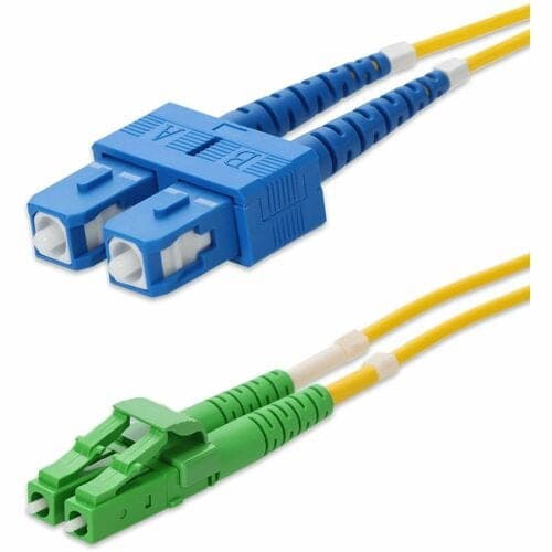 5M SC/ALC M/M YELLOW OS2 DUPLEX OFNR-RISER FIBER PATCH CABLE