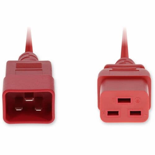 6FT C20 C19 14 AWG RED PWR CBL 250V AT 15A