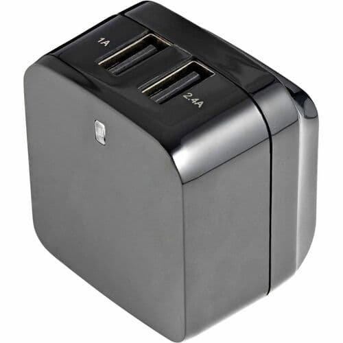 2 PORT USB TRAVEL WALL CHARGER UNIVERSAL TRAVEL DUAL USB ADAPTER