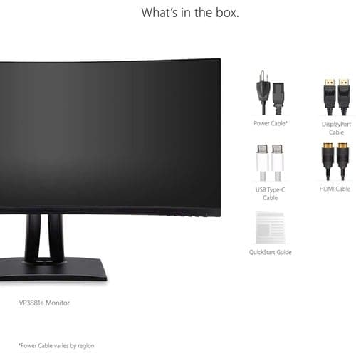 38IN CURVED ULTRA-WIDE IPS MONITOR USB TYPE C 3840X1600