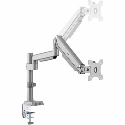 SINGLE ERGONOMIC MONITOR MOUNT SUPPORTS UP TO 34IN DISPLAY - BLACK