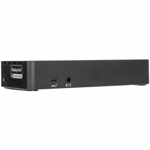 USB-C UNIVERSAL DV4K DOCKING STATION W/ 100W POWER DELIV BLACK