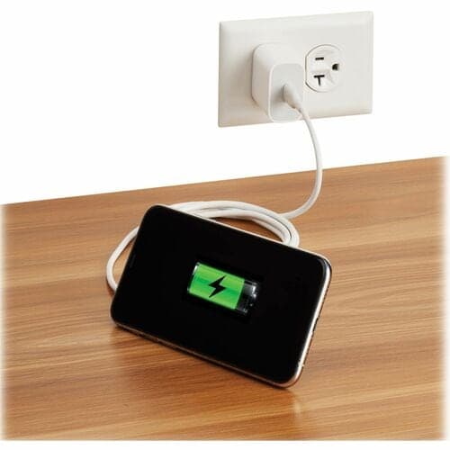 15W WIRELESS CHARGING PAD FOR IPHONE AND AIRPODS 5FT CABLE WHITE