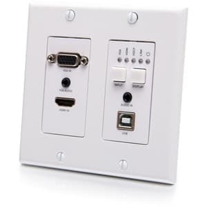 C2G HDMI HDBASET + VGA 3.5MM  USB-B TO A - TX TO RX