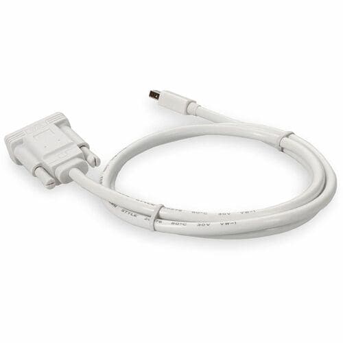3FT MDISPORT2VGAMM3W MINIDP TO VGA M/M ADAPTER CONVERTER WHITE