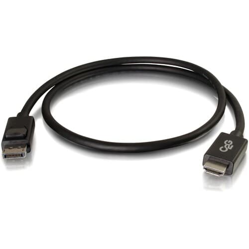 3FT DISPLAYPORT TO HDMI M/M BLK