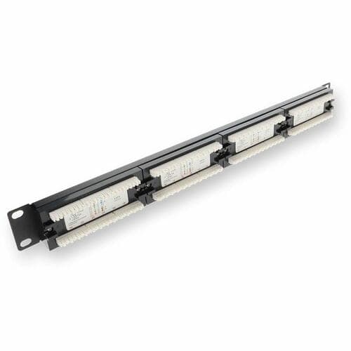 24PORT STRAIGHT P/P 1U UTP NON-TERMINATED PATCH PANEL OPTION