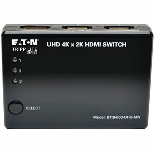 3PORT HDMI MINI VIDEO SWITCH AUDIO 4K X 2K UHD 24/30 HZ