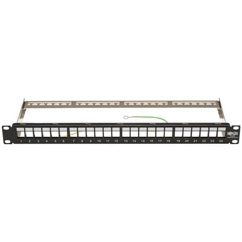 24PORT CAT5E/6 RJ45 USB HDMI PATCH PANEL 1U RACKMOUNT